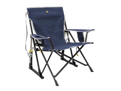 GCI Kickback Rocker™ Campingstoel met schommelfunctie (indigo heide)
