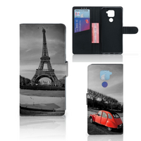 Xiaomi Redmi Note9 Flip Cover Eiffeltoren - thumbnail