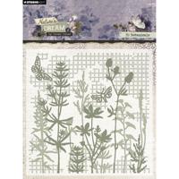 Studio Light • nature's dream 2 embossing folder 3d botanicals