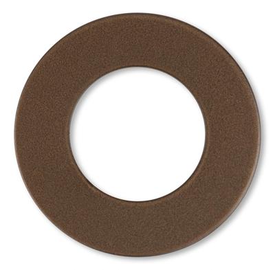 Afdekschijf brons voor flens Ø32 mm - per stuk