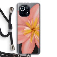 Pink Ellila Flower: Xiaomi Mi 11 Transparant Hoesje met koord