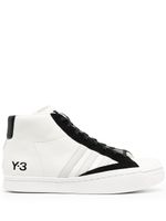 Y-3 baskets montantes Yohji Pro - Blanc