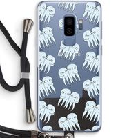 Octopussen: Samsung Galaxy S9 Plus Transparant Hoesje met koord