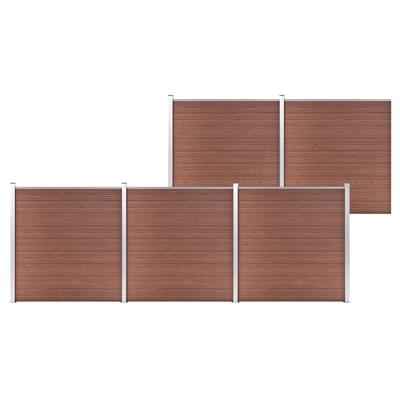 Schutting 872x186 cm HKC bruin