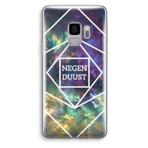 Negenduust ruimte: Samsung Galaxy S9 Transparant Hoesje