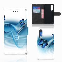 Huawei P30 | Telefoonhoesje | Met pasjeshouder | Vlinders