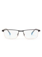 Etnia Barcelona lunettes de vue rectangulaires Kassel - Marron