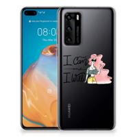 Huawei P40 Telefoonhoesje met Naam i Can