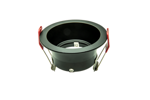 LED inbouwspot 85mm zwart verzonken lichtbron verdiept liggend 148-581