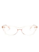 Oliver Peoples lunettes de soleil Dezerai à monture rectangulaire - Rose - thumbnail