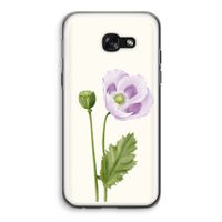 Purple poppy: Samsung Galaxy A5 (2017) Transparant Hoesje