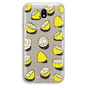 When Life Gives You Lemons...: Samsung Galaxy J7 (2017) Transparant Hoesje