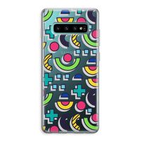 8-bit N°6: Samsung Galaxy S10 Plus Transparant Hoesje