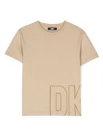 Dkny Kids t-shirt en coton biologique à logo imprimé - Tons neutres - thumbnail