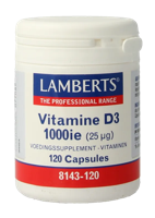 Lamberts Vitamine D3 1000ie Capsules