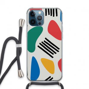 Illustratieve pop 1: iPhone 13 Pro Max Transparant Hoesje met koord