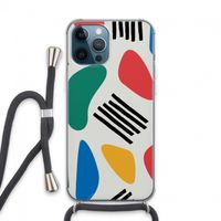 Illustratieve pop 1: iPhone 13 Pro Max Transparant Hoesje met koord