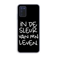 De Sleur: Samsung Galaxy A03s Transparant Hoesje