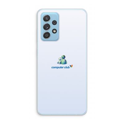 MSN: Samsung Galaxy A73 Transparant Hoesje