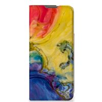 Bookcase OnePlus Nord CE 2 5G Watercolor Dark