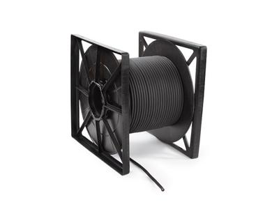 Stereo ofc-microfoonkabel dubbele afscherming zwart 100 m - Velleman