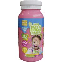Boti Natural face & fingerpaint fles - roze, 250ml