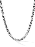 David Yurman collier à maillons en acier inoxydable - Argent