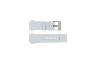 Horlogeband Diesel DZ1449 Leder Wit 25mm