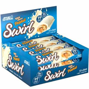 Applied Swirl Bar 12x 60gr White Chocolate Peanut