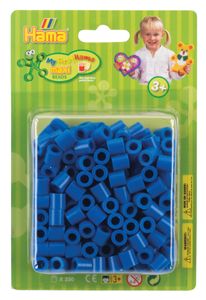 Hama Strijkkralen Maxi Blauw, 250st.