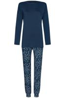 Duurzame marineblauwe pyjama Pastunette