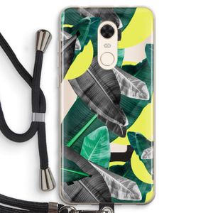 Fantasie jungle: Xiaomi Redmi 5 Transparant Hoesje met koord