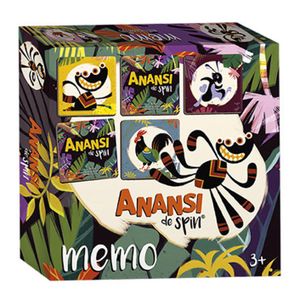 Anansi de spin memo - memory spel - educatief speelgoed