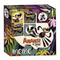 Anansi de spin memo - memory spel - educatief speelgoed - thumbnail