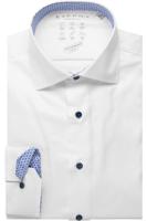 ETERNA Comfort Fit Overhemd wit, Gestructureerd