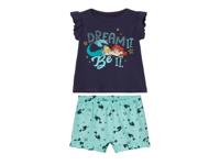Korte kinder pyjama (De kleine zeemeermin, 98/104)