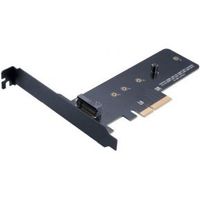 Akasa M.2 SSD to PCIe 3.0 x4 NVME adapter card AK-PCCM2P-01 - thumbnail