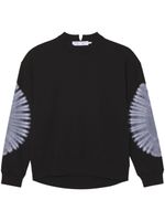 Proenza Schouler White Label sweat Ring Tie Dye en coton - Noir