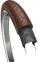 Edge Buitenband mambo 28 x 2.00"/ 50-622 mm - donkerbruin met reflectie