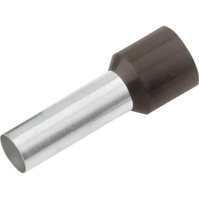 Cimco 187015 Adereindhulzen 1.5 mm² Deels geïsoleerd Zwart 100 stuk(s)