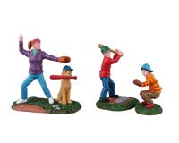 Baseball Practice Set Of 3 - Lemax