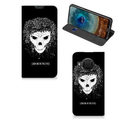 Mobiel BookCase Nokia X20 | X10 Skull Hair Mobiel BookCase Nokia X20 | X10 Skull Hair