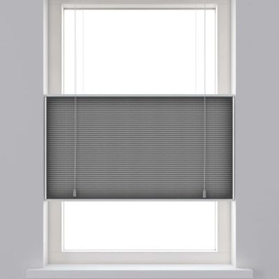 Decosol Plisségordijn honingraat lichtdoorlatend 60x180 cm antraciet