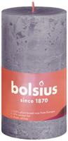 Bolsius Rustiek  Stompkaars Shine Collection 100/50 Frosted Lavender-Bevroren - thumbnail