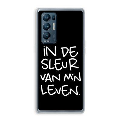 De Sleur: Oppo Find X3 Neo Transparant Hoesje