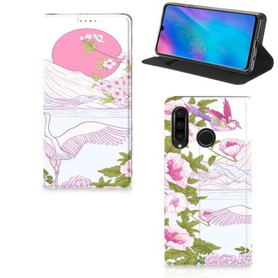 Huawei P30 Lite New Edition | Hoesje maken | Bird Standing
