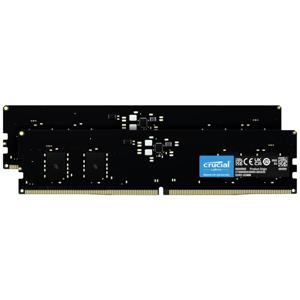 Crucial CT2K8G48C40U5 Werkgeheugenset voor PC DDR5 16 GB 2 x 8 GB 4800 MHz 288-pins DIMM CL40 CT2K8G48C40U5