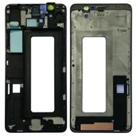 Voorzijde huisvesting LCD Frame Bezel plaat voor Galaxy A8 Star / A9 Star / G8850(Black)