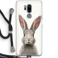 Daisy: LG G7 Thinq Transparant Hoesje met koord