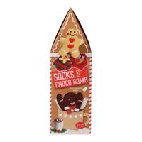 'XMas House Sock Choco Bombs' kopen? | FOR YOU GIFTS